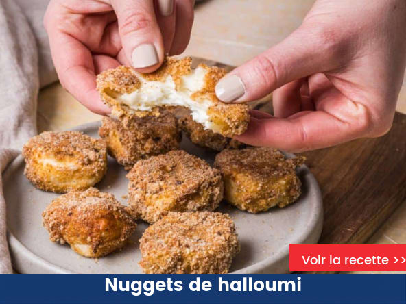 Nuggets d'halloumi
